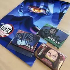 鬼滅の刃◎映画特典＋缶バッジ３つ(４点セット)
