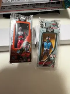 仮面ライダー ソフビパッケージチャーム シークレット 旧1号 龍騎 セット 1号