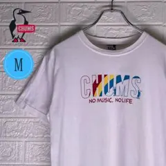 【24時間以内　匿名発送】チャムス　センターロゴデザイン　Tシャツ　白　Mサイズ