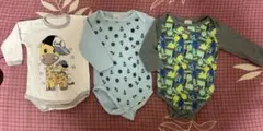 ベビー服 3点セット ボディスーツ