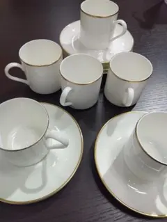 ナルミ NARUMI カップ＆ソーサー 6客セット