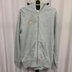 Champion グレー フルジップフーディ メンズ