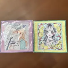 サイン入りキャラクター ハンカチ2枚セット ハニーレモンソーダ