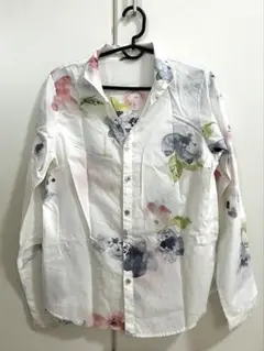 カタログ掲載*極美品*パラスパレス*名作 山藤柄 ブラウス*45R好きにも