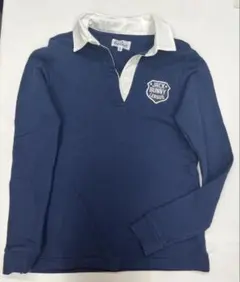 Jack Bunny!! ジャックバニー　ネイビー 長袖ポロシャツ サイズ2