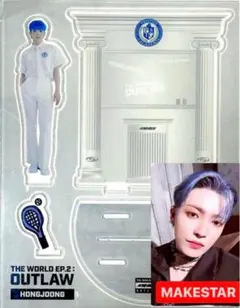 ⭕️匿名 ATEEZ ホンジュン OUTLAW everline アクスタ メクス
