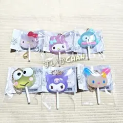 サンリオキャラクターズ カラフルキャンディチャーム 全6種類 コンプ ガチャ ⑤