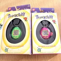 【希少・海外】バンダイ　たまごっち　2点　 1996-1997 海外版　逆輸入