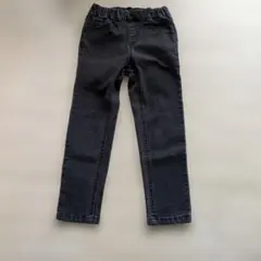 branshes ブラックデニムパンツ 110cm