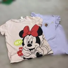 H&M 、UNIQLO ミニーマウス 、ウィッシュTシャツ 120のサムネイル