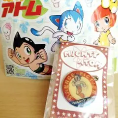 鉄腕アトム 3Dバッジ 2点 キャラクター 人気 グッズ 雑貨 アニメ 手塚プロ
