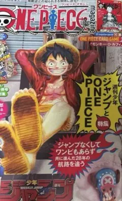 ワンピースマガジン20号 付録付き ワンピースカード 新品未開封 プロモカード付