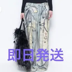 THEREDTHREAD S print sweat1 toys blue 新品