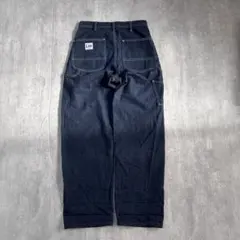 Z256 LEE LM7288 ペインターパンツ デニム ダンガリーズ 濃紺