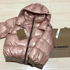 10Y140㎝ バーバリー BURBERRY ダウンジャケット パファー コート