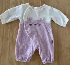 ネコロンパース　50〜60サイズ