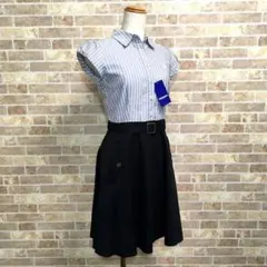 未使用品 BURBERRY BLUE LABEL ワンピース 36 綿 457のサムネイル