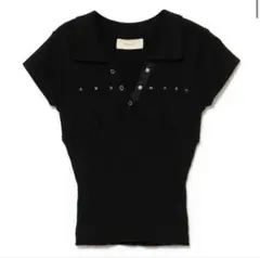 Andmary AM1366 Lindsay logo tops black - メルカリ