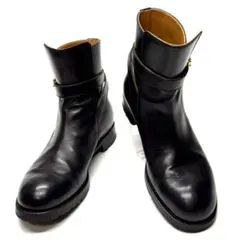 定価8万円 chausser ショセ ジョッパーブーツ 高級 ブラック 本革