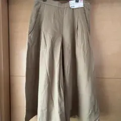 ユニクロ　WOMEN リネンコットン　キュロット　61㎝