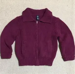 baby GAP ニット ジップ カーディガン 2歳用