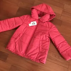 組曲 ダウン ジャケット コート 150 フード付き 2way