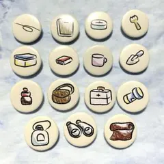 にしむらゆうじ　スタジオUG　こねずみ　缶バッジ　冒険こねずみ