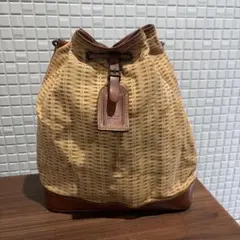 90’s Polo Ralph Lauren 巾着ショルダーバッグ 総柄 韓国製