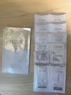エリクシール　パック1枚＋化粧水・乳液6セット
