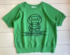 アベイシングエイプ BAPY CHIMP-GIRL 半袖 スエットのサムネイル