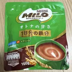 Nestlé Milo 2027.3 オトナの甘さ　1日分の鉄分 160gのサムネイル