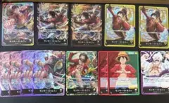 ワンピースカード ルフィリーダーカードまとめ売り ニカ・ルフィ