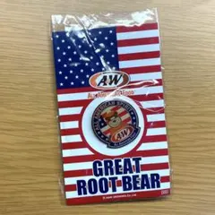 A&W沖縄 ルーティ ピンバッジ　great root bear ピンズ