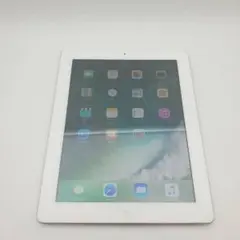 Apple iPad 第4世代 16GB ホワイト Wi-Fiモデル 電子書籍