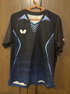 バタフライ L 卓球 シャツ ゲームシャツ レディース 半袖 ユニフォーム