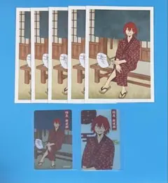 僕のヒーローアカデミア ヒロアカ 浮世絵 クリアカード ポストカード 切島鋭児郎