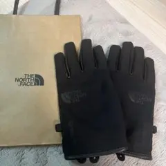 新品未使用 HYKE ハイク ノースフェイス グローブ ブラック Lサイズ