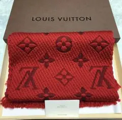 ルイヴィトン　マフラー　エシャルプロゴマニア　ルビー