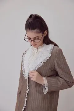 ジャケット・アウター treat urself Retro lace jacket 2026年最新】Treat UrseIf レディース テーラードジャケットの人気