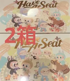 LABUBU THE MONSTERS Have a Seat ぬいぐるみ　2箱