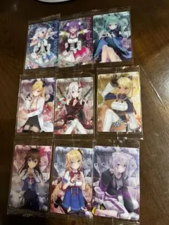 ホロライブ ウエハースカード 9枚セット