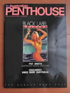 【洋雑誌】PENTHOUSE BLACK LABEL Edition