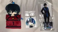 乃*愛様 糸師凛 ぬいぐるみ・キーホルダー・アクリルスタンドセット