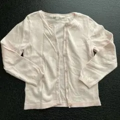 H&M ピンクカーディガン US 4-6Y