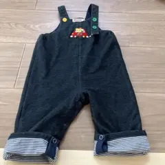 ミキハウス オーバーオール 車刺繍