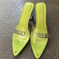⭐︎本日最終値下げ⭐︎yello スニーカーミュール/S size/シルバー