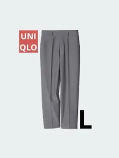 UNIQLO ユニクロ　スマートアンクルパンツ グレー　L