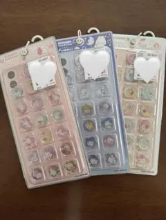 【正規品】カミオジャパンシール　シュガノン　ふあみい　シマエナガ　3つセット
