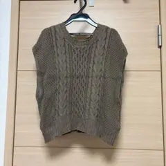 CECIL Mc BEE ケーブル編み ニットベスト