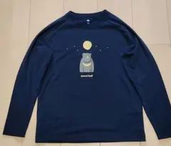 モンベル　クマ（ツキノワグマ）長袖カットソー 140
